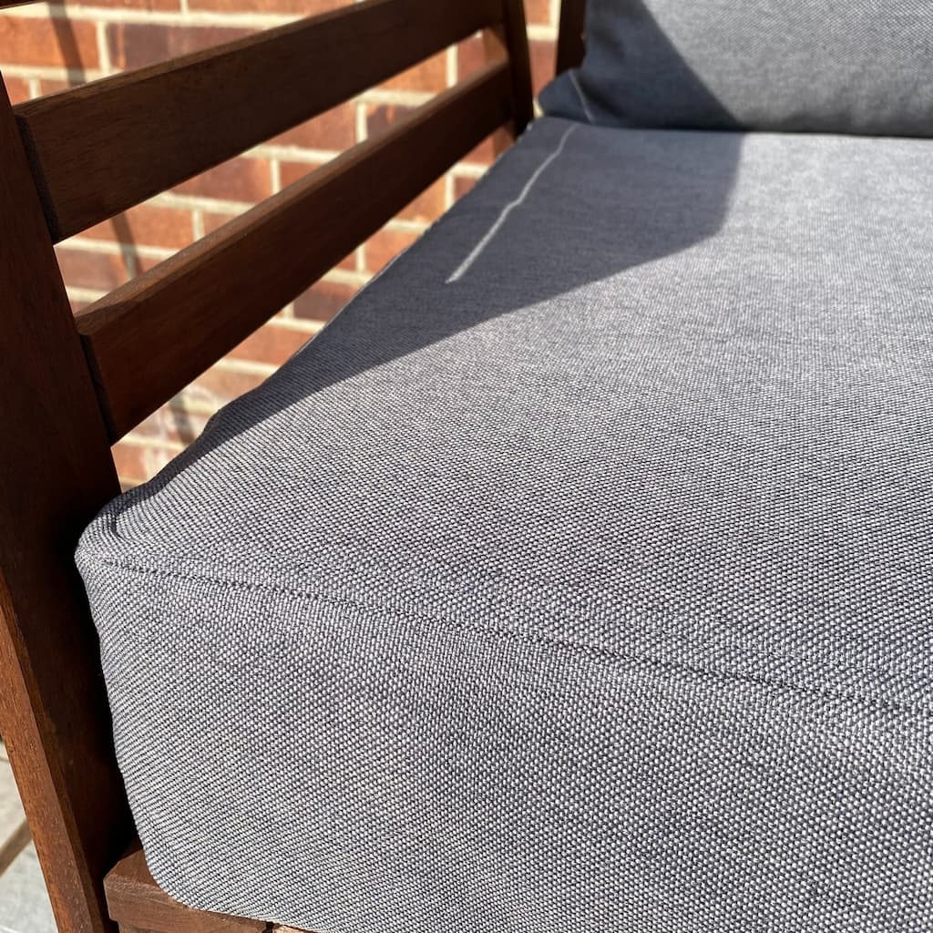 Outdoor Seat Cushions | Fits IKEA FRÖSÖN DUVHOLMEN SOLLERON | Grey