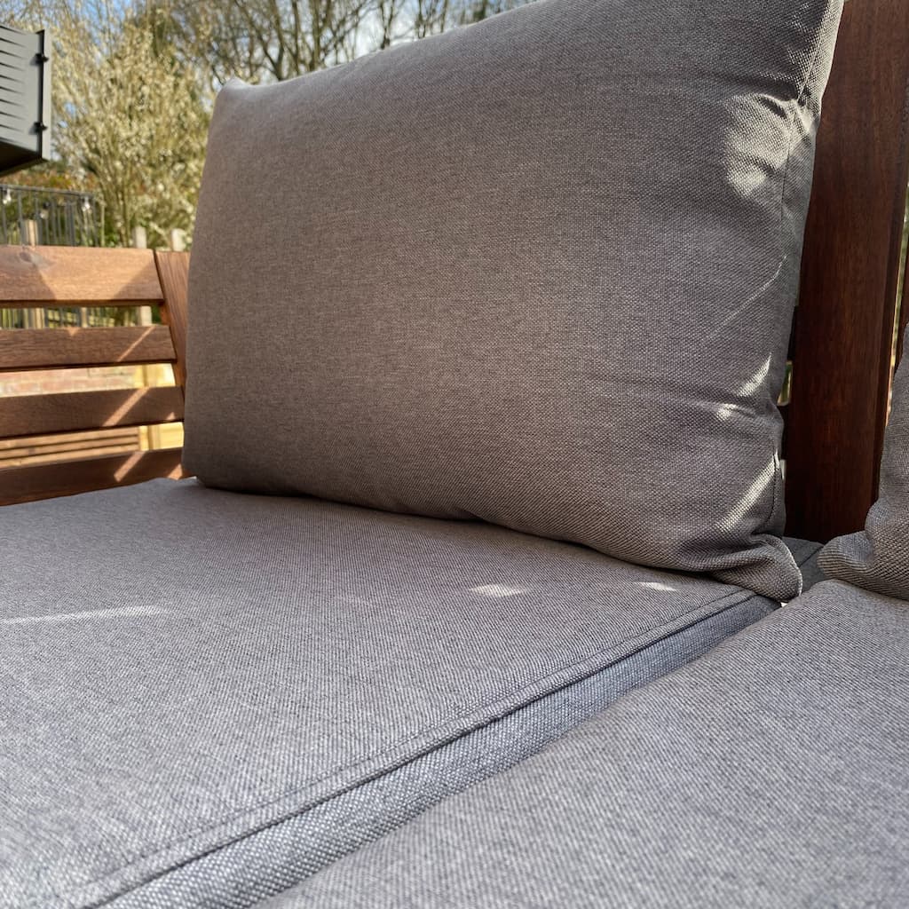 Outdoor Seat Cushions | Fits IKEA FRÖSÖN DUVHOLMEN SOLLERON | Grey