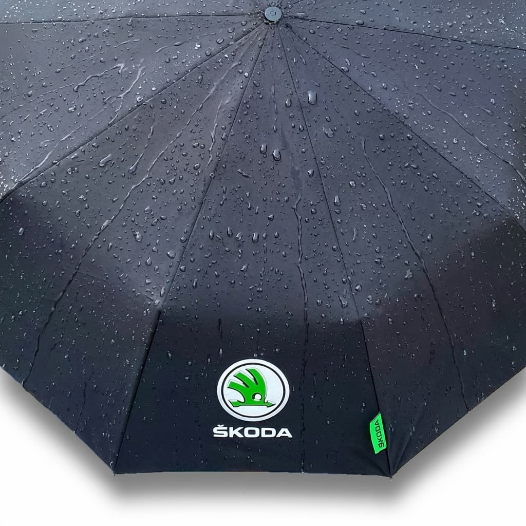 Skoda Umbrella Octavia Accessories Authentic Compact Folding Windproof Brolly
