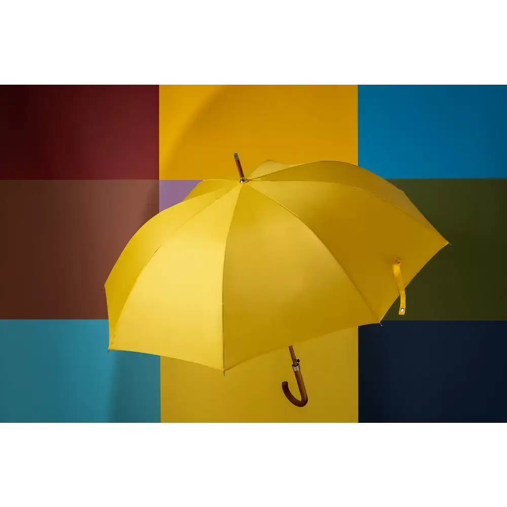 hidewise-london-umbrella-wooden-J-handle-strong-premium-quality-brolly-yellow-gust-proof-gustproof-automatic-straight-golf-size-professional-travel-elegant-sturdy-wind-proof-windproof