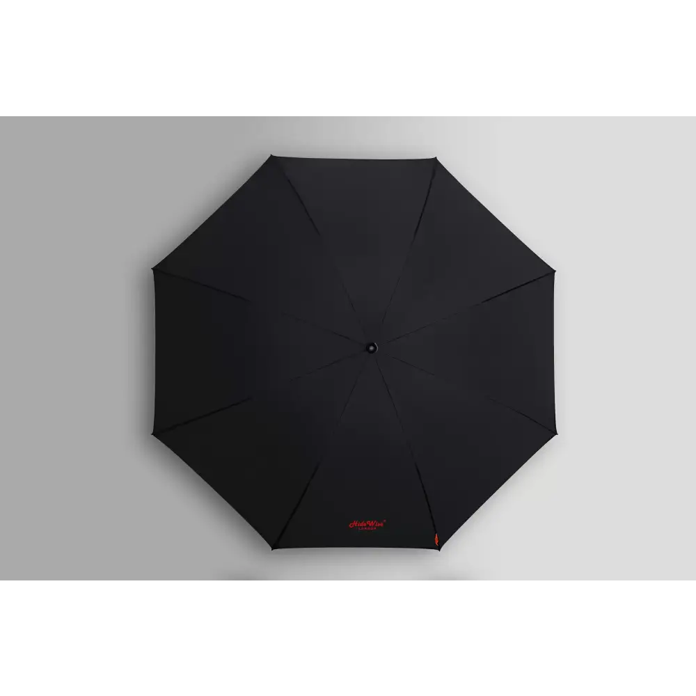 Luxury Golf Umbrella Ultra Strong Anti-UV Automatic Black Brolly by Hidewise London - Luxury Umbrella