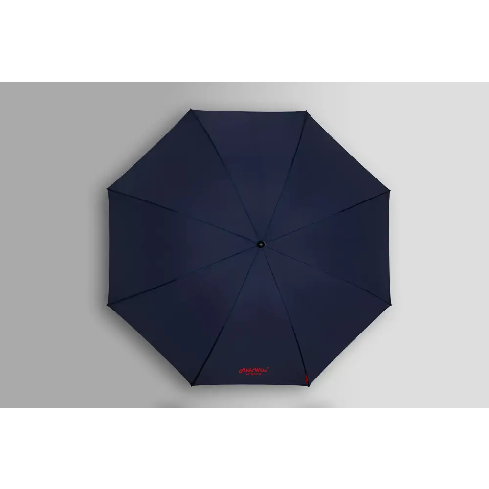 Luxury Golf Umbrella Ultra Strong Anti-UV Automatic Blue Brolly by Hidewise London - Luxury Umbrella