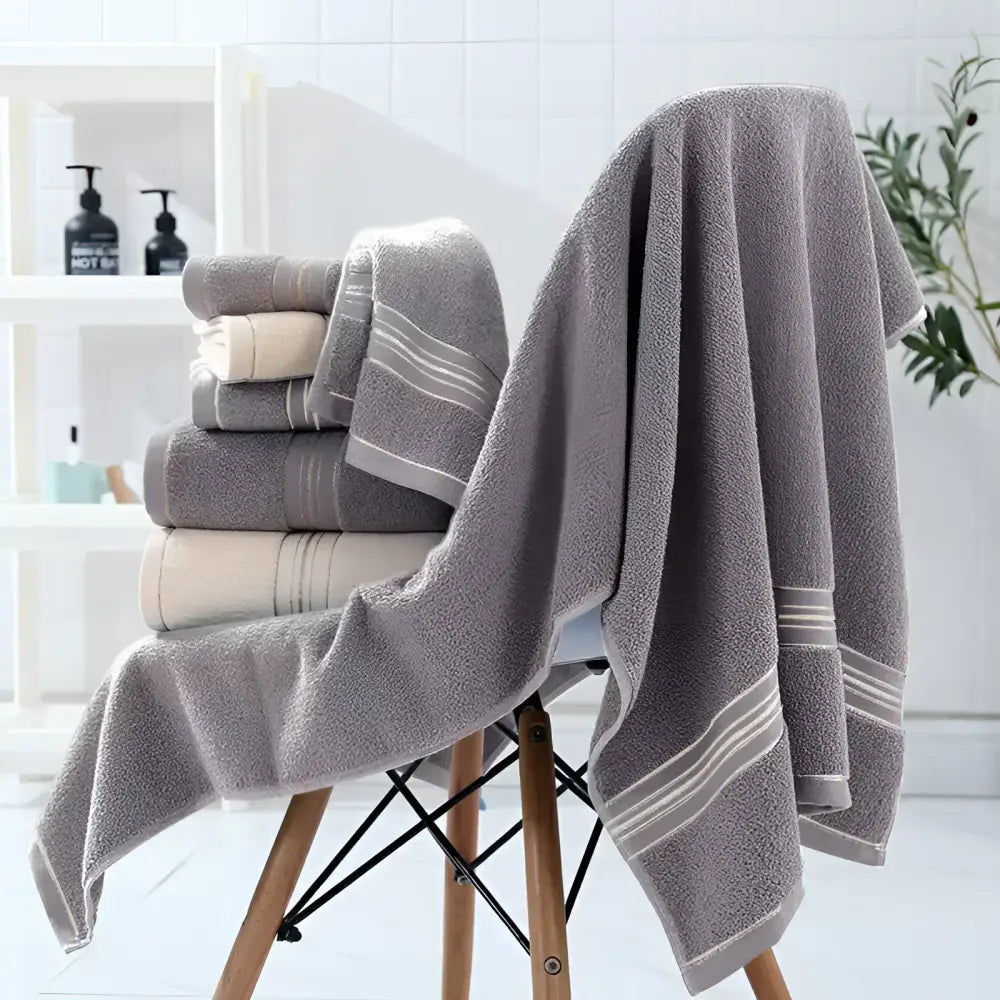Luxury Pure 100% Organic Bamboo Cotton Towels Brown by Cosy Burrows - Luxury Bamboo Towels