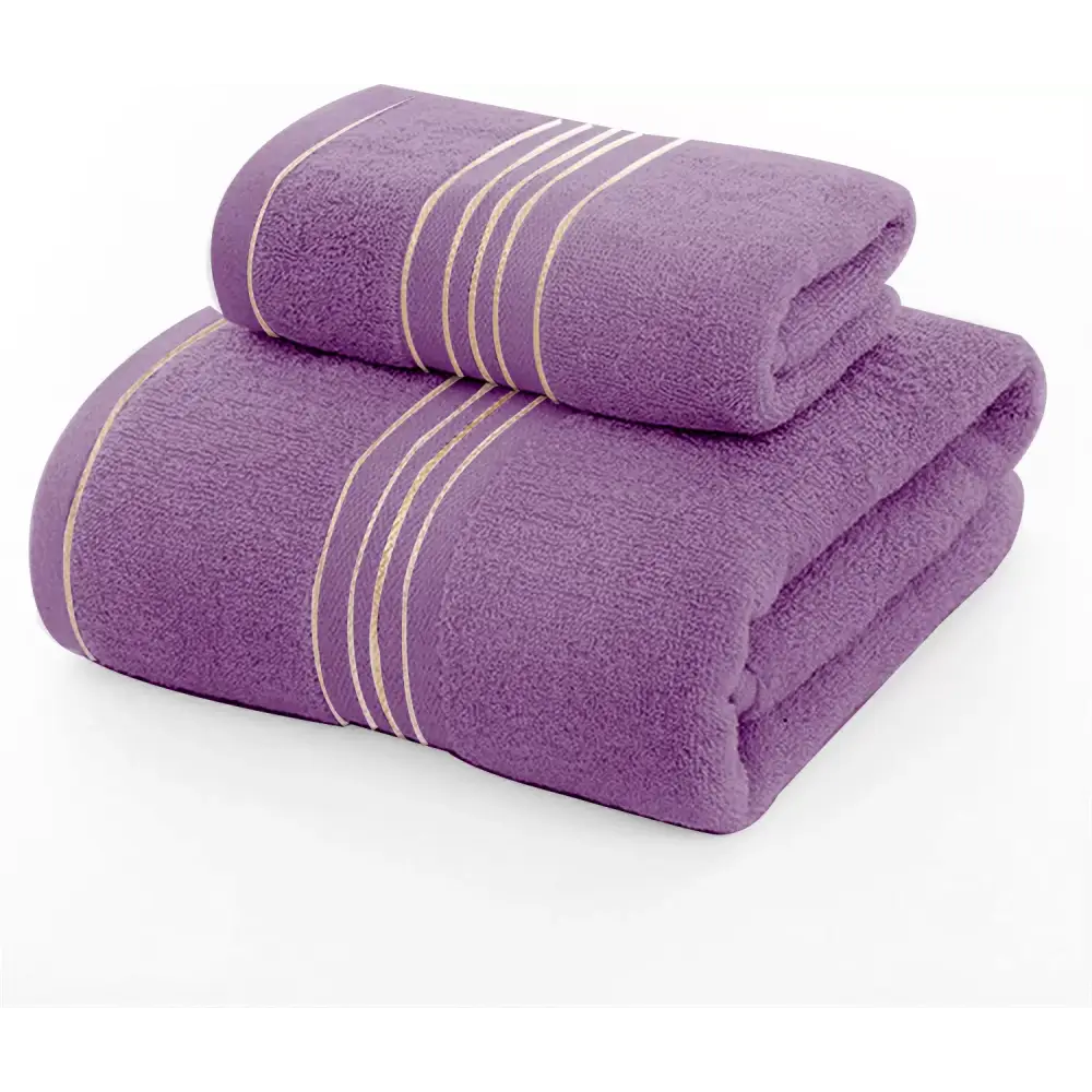 Luxury Pure 100% Organic Bamboo Cotton Towels Lilac by Cosy Burrows - Luxury Bamboo Towels