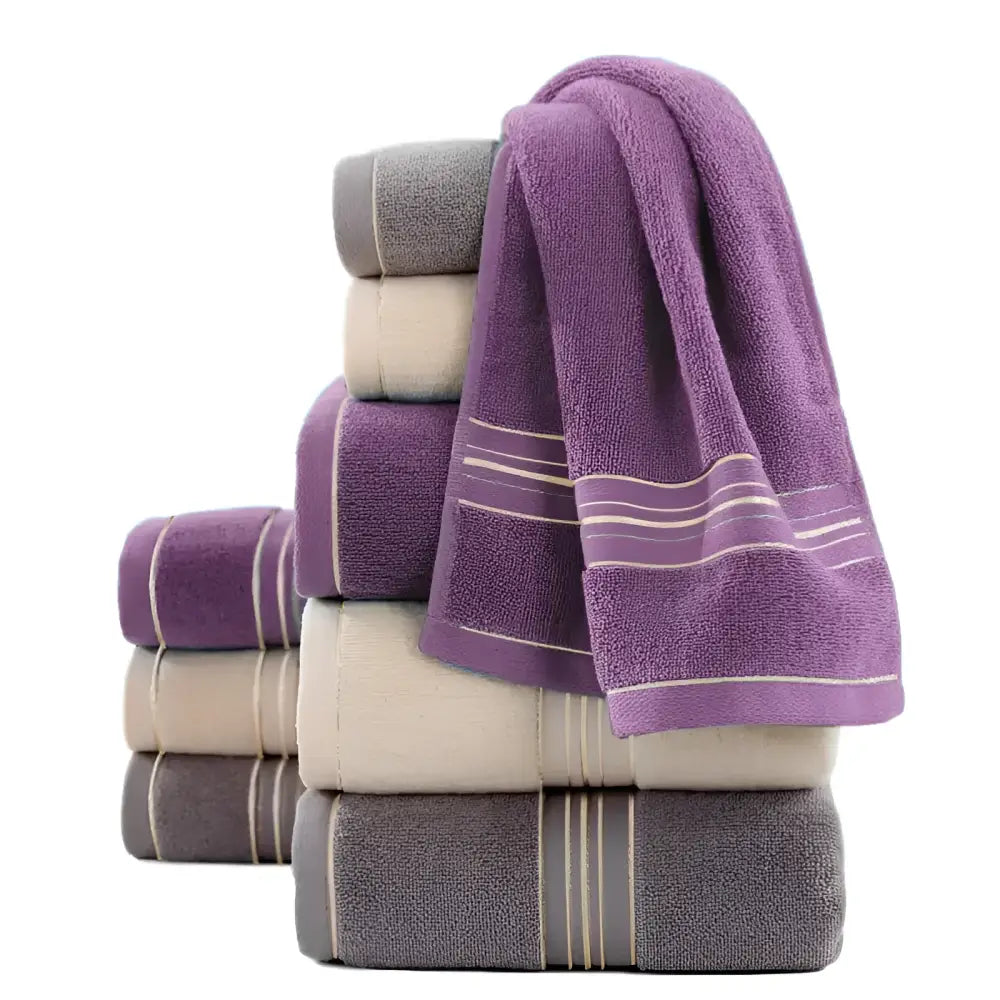 Luxury Pure 100% Organic Bamboo Cotton Towels Lilac by Cosy Burrows - Luxury Bamboo Towels