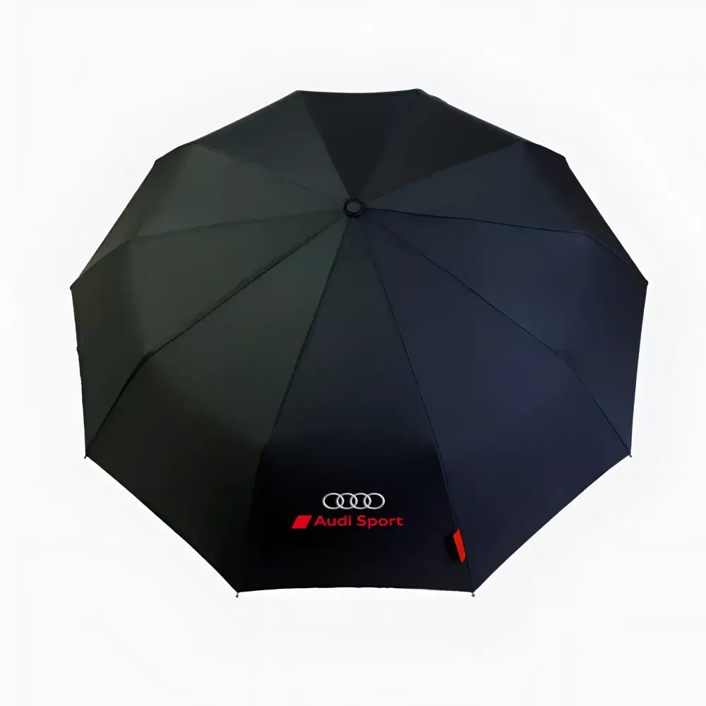 Premium Quality Audi Car Accessories Umbrella Ultra Strong Anti-UV Automatic Folding Brolly - Car Brand Umbrellas