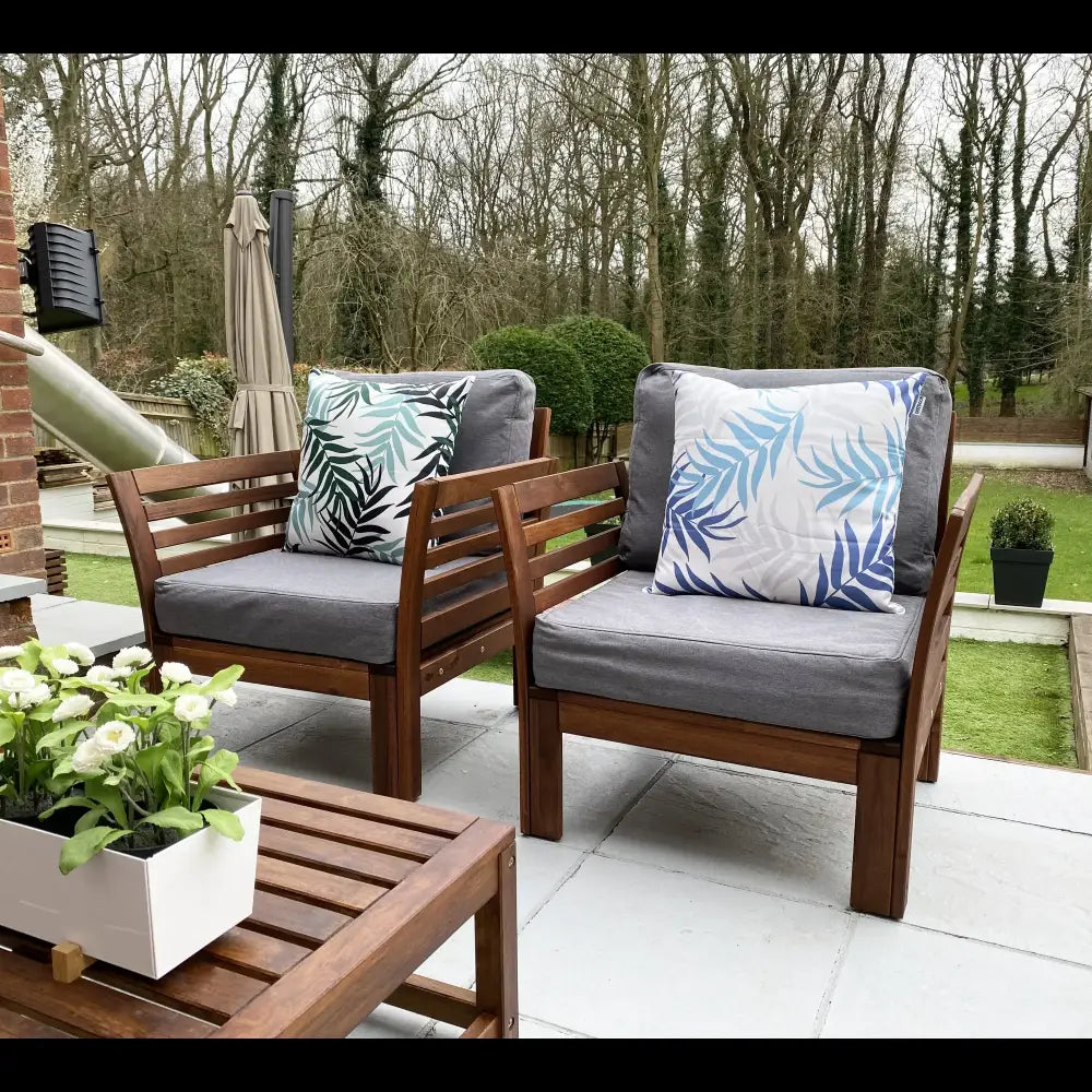 Seat Cover for IKEA FRÖSÖN JÄRPÖN and DUVHOLMEN Cushions (Grey) - Outdoor Seat & Cushion Covers