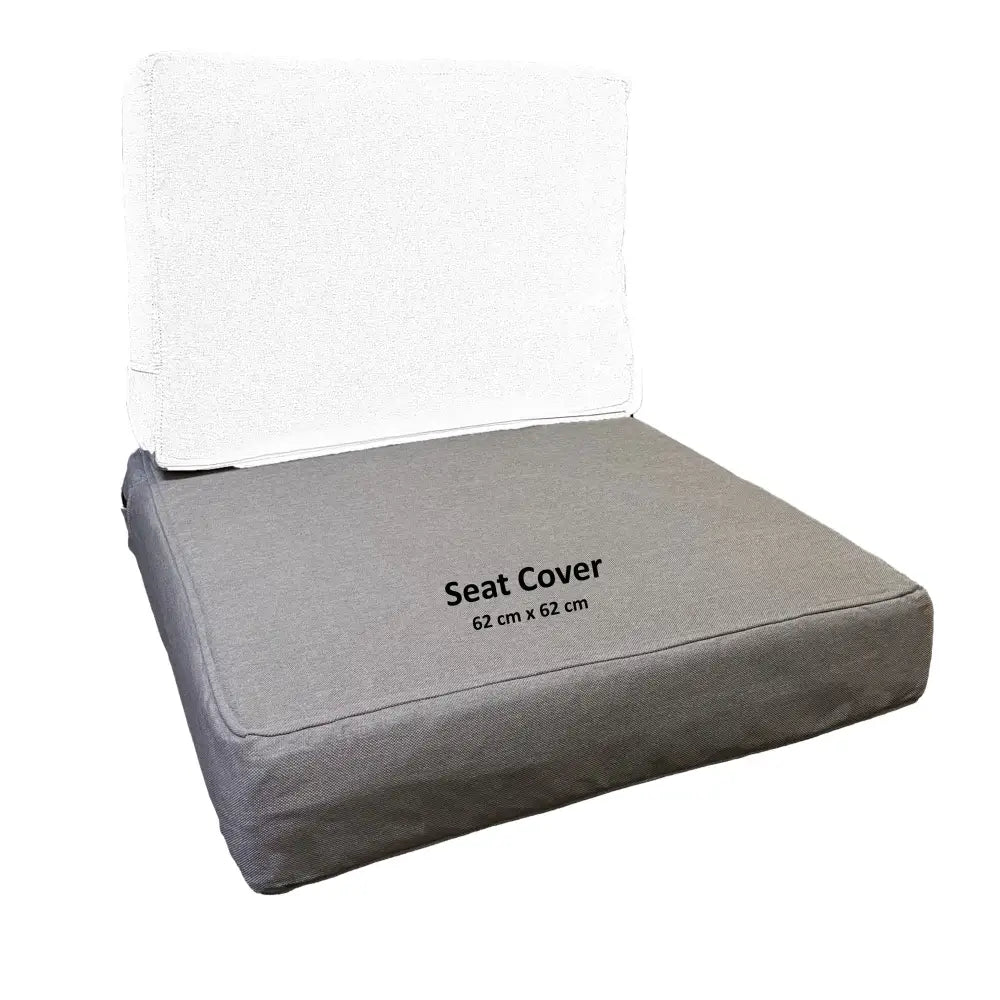 Seat Cover for IKEA FRÖSÖN JÄRPÖN and DUVHOLMEN Cushions (Grey) - Outdoor Seat & Cushion Covers