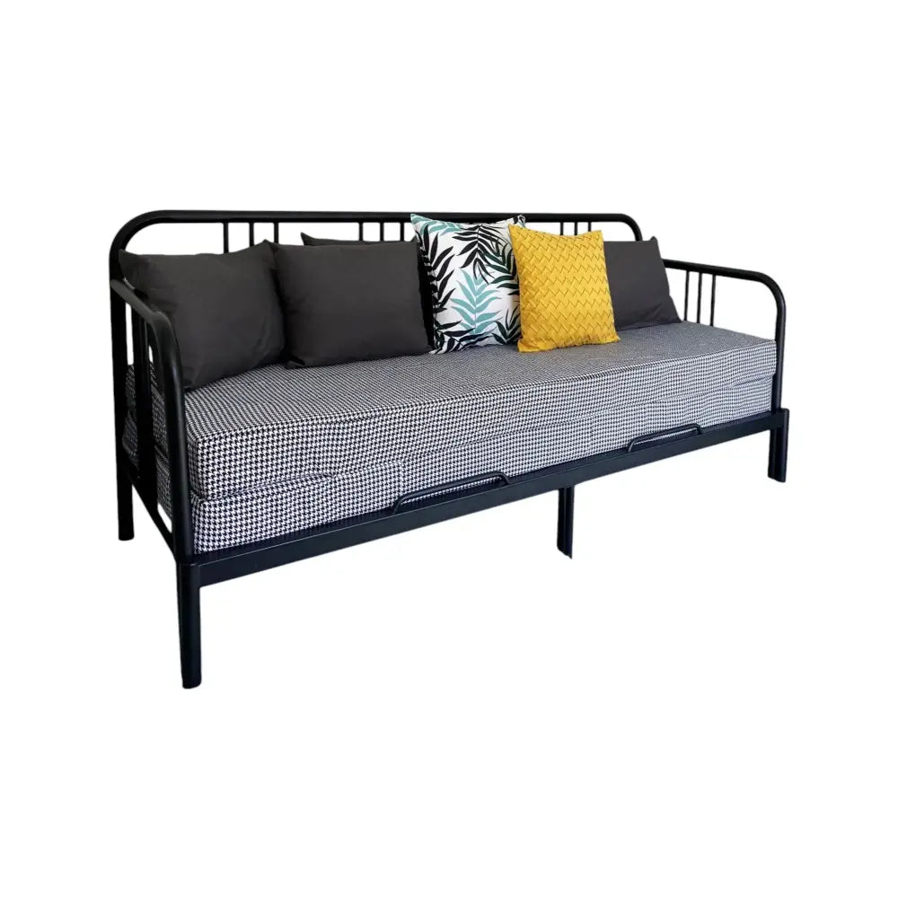 Slipcover for Fyresdal Daybed Mattress Cover for Sofa-to-Bed Conversion (Dogtooth) - Daybed Cover