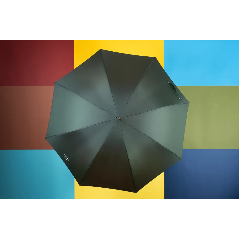 classic-wood-handle-walking-umbrella-hidewise-london-wooden-J-handle-strong-windproof-quality-brolly-green-rustproof-gust-proof-brand-wind-proof-gust-proof