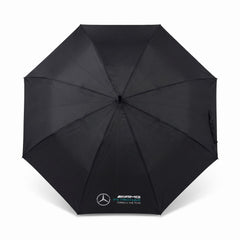 Mercedes Benz Windproof Umbrella Folding Compact AMG Petronas F1 Accessory Black
