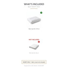 Back Cushion Insert 62x44 cm – Replacement for IKEA Duvholmen Outdoor Cushions