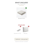 Outdoor Seat Cushion Cover 62x62 cm – Fits IKEA Frösön Duvholmen – Pebble