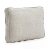 Outdoor Back Cushion with Insert 62x44 cm – Fits IKEA Frösön Duvholmen – Pebble