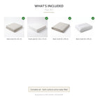 Outdoor Seat & Back Cushion Set for IKEA Frösön Duvholmen Järpön – Pebble
