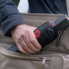 Parapluie automatique de luxe coupe-vent résistant anti-UV noir Brolly par Hidewise London