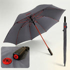 HideWise London Golf Umbrella — Windproof UV Resistant Automatic Luxury Sun Rain Brolly — Grey