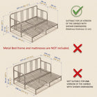 Copri daybed IKEA Hemnes Fyresdal Copridivano personalizzato per due materassi 80×200 cm Copridivano per il letto Neutro