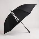 Black Red Genuine mercedes Benz Authentic Merchandise guest golf straight umbrella B66959275
