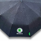 Skoda Umbrella Octavia Accessories Authentic Compact Folding Windproof Brolly