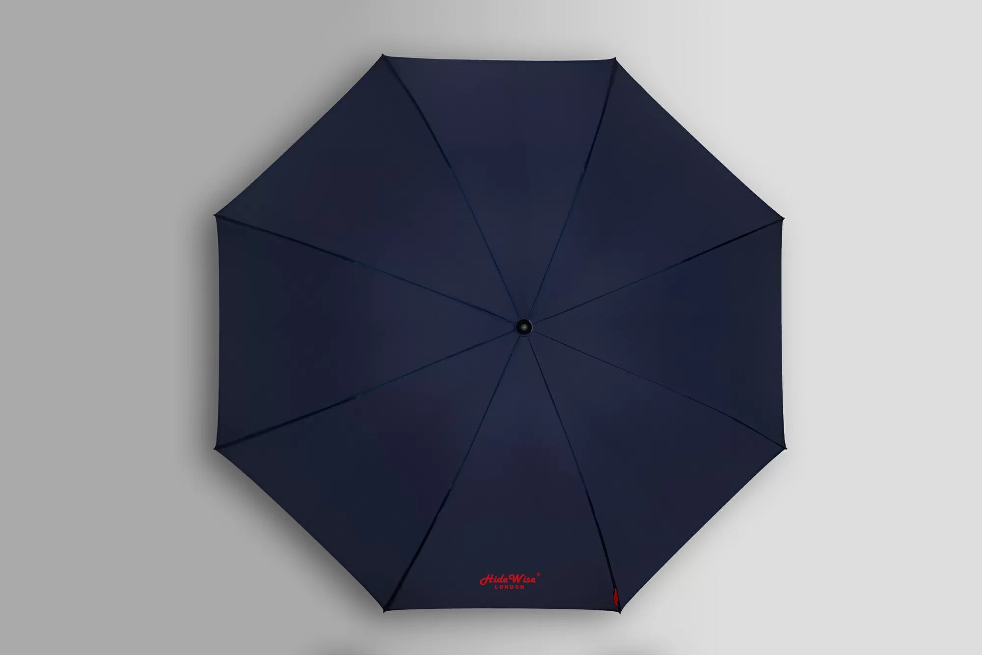 Luxury Golf Umbrella Ultra Strong Anti-UV Automatic Blue Brolly by Hidewise London