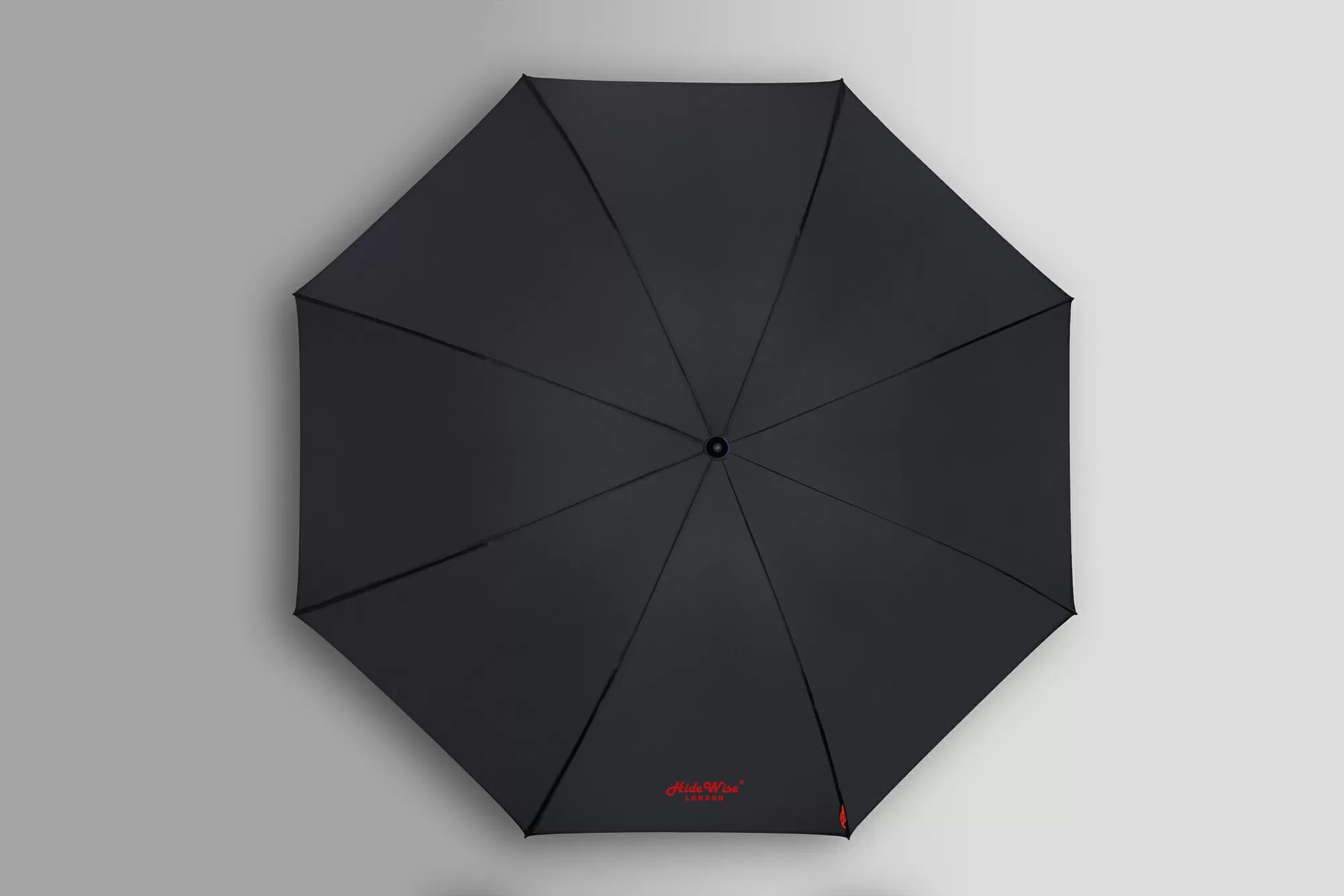 Luxury Golf Umbrella Ultra Strong Anti-UV Automatic Grey Brolly by Hidewise London