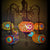 Handmade Bohemian Antique Tiffany Glass Style Chandelier Ceiling Warm Light - Bohemian Style Chandeliers