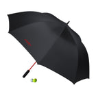 Parapluie de golf de luxe ultra résistant anti-UV automatique noir par Hidewise London