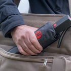 Parapluie coupe-vent automatique de luxe résistant anti-UV gris par Hidewise London