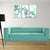 Ikea Klippan Loveseat Cover For Two Seat Sofa - Duck Egg Velvet Fabric - IKEA Klippan Sofa Cover