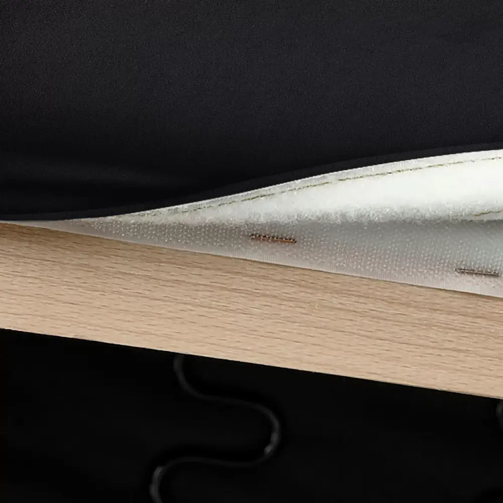 Ikea-Klippan-2-Seater-seat-Replacement-Sofa-cover-black-velvet-made-to-measure