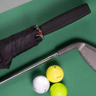 Luxury Golf Umbrella Ultra Strong Anti-UV Automatic Black Brolly by Hidewise London - Luxury Umbrella