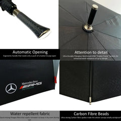 Mercedes-Benz umbrella gift for Father's Day, birthday or Christmas — present for car enthusiasts