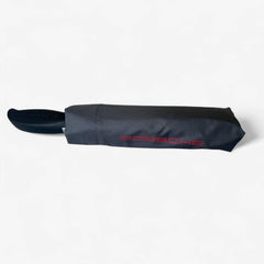 Genuine Porsche compact folding umbrella in Grey — official licensed car accessory
