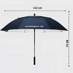 Porsche design umbrella — corporate, dealership and collector gift, Blue