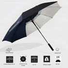 Premium Quality Porsche Car Accessories Umbrella Ultra Strong Anti-UV Automatic Brolly - Car Brand Umbrellas