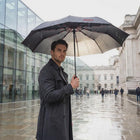 Etsy listing video — Compact Folding Umbrella, Windproof, Automatic Open and Close, Black or Grey, HideWise London