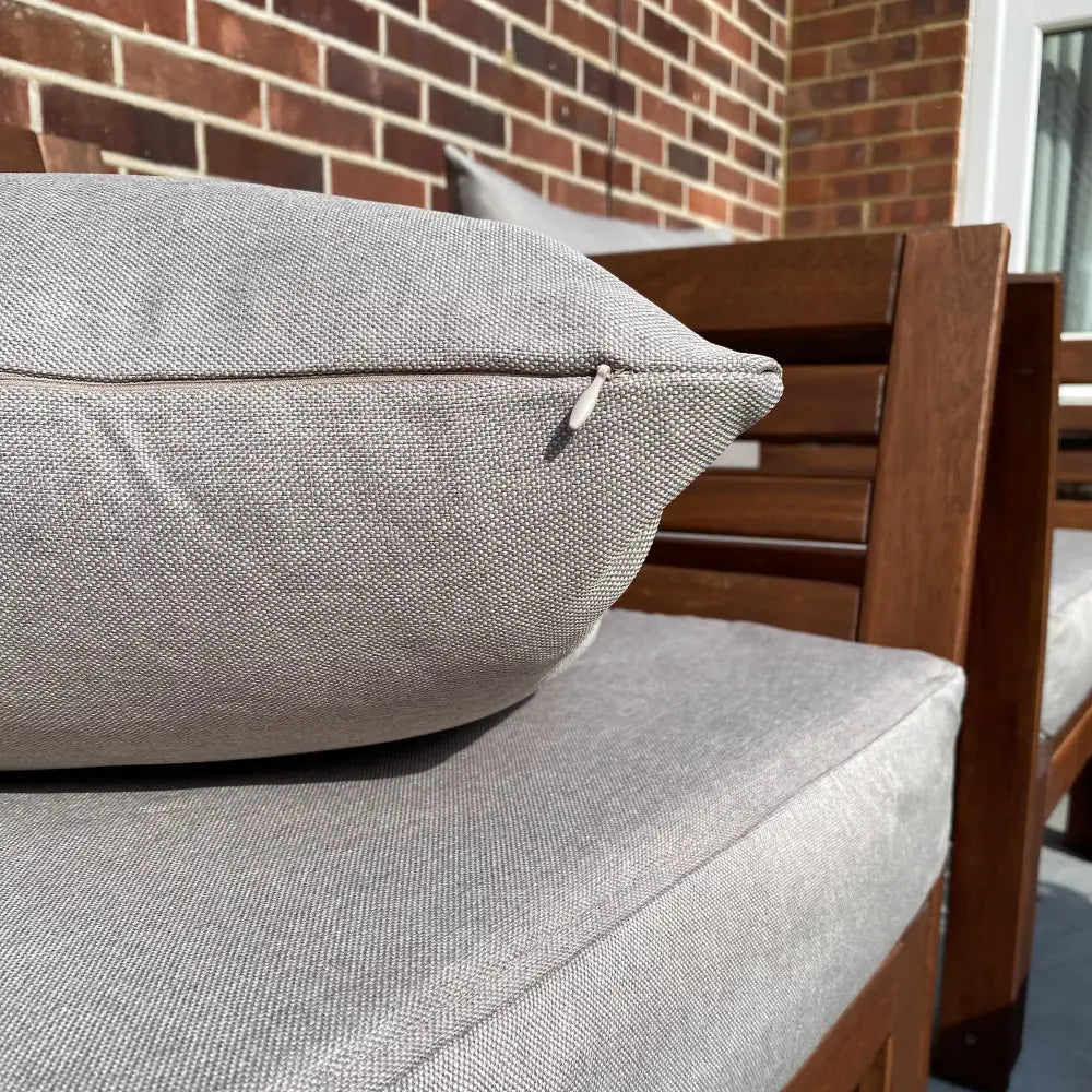 Seat & Back Cushion Covers for IKEA FRÖSÖN JÄRPÖN and DUVHOLMEN (Neutral) - Outdoor Seat & Cushion Covers